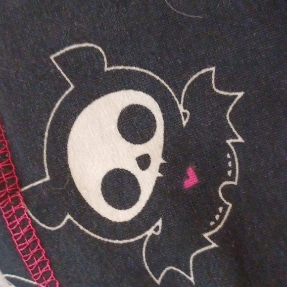 NWT Hot Topic 🔥 2x skeleton animals corset,pink / black cami tank. - Picture 12 of 15